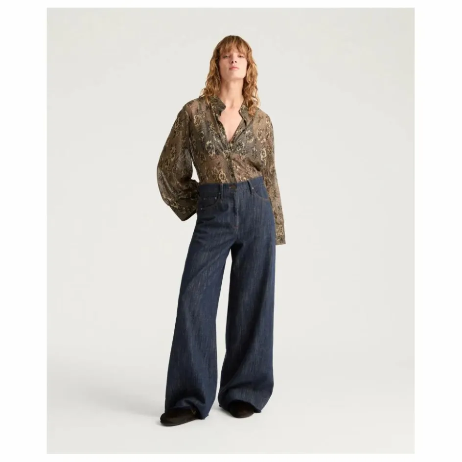 Online Momoni Jean Aoki | Bleu