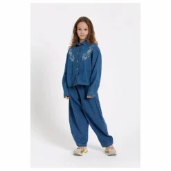Sale Jean Balloon Brodé Gianna | Enfant Pantalons, Jeans|Pantalons Jeggings