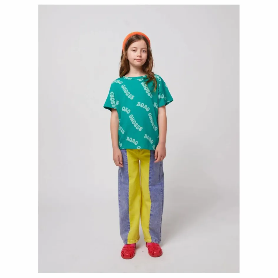 Best Jean Colorblock Coton Bio | Enfant Pantalons Jeggings|Pantalons, Joggers
