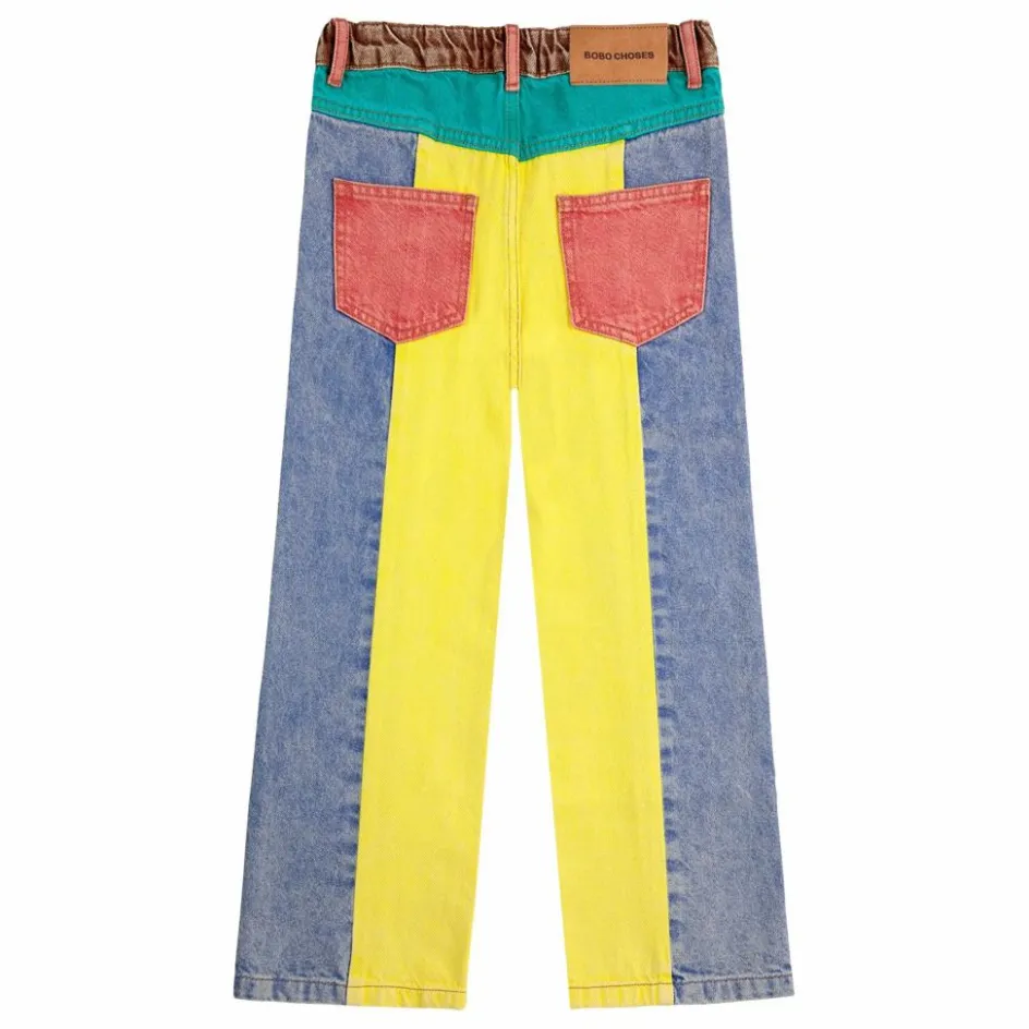Best Jean Colorblock Coton Bio | Enfant Pantalons Jeggings|Pantalons, Joggers
