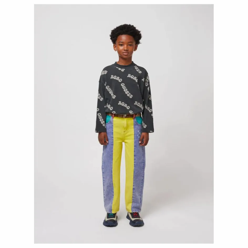 Best Jean Colorblock Coton Bio | Enfant Pantalons Jeggings|Pantalons, Joggers