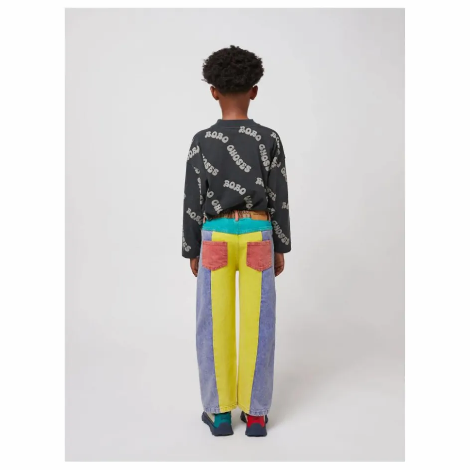 Best Jean Colorblock Coton Bio | Enfant Pantalons Jeggings|Pantalons, Joggers