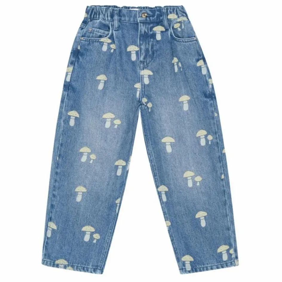 Hot Jean Dorethy Champignons Coton Bio | Enfant Pantalons, Joggers|Pantalons Jeggings