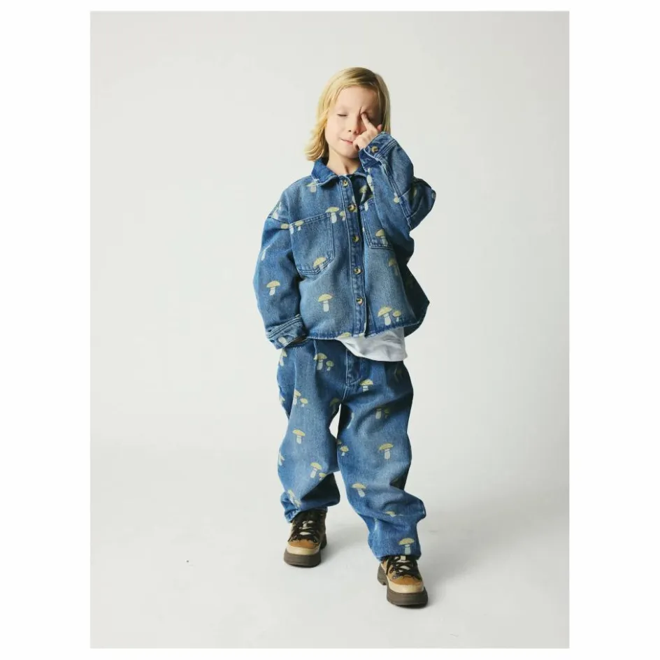 Hot Jean Dorethy Champignons Coton Bio | Enfant Pantalons, Joggers|Pantalons Jeggings