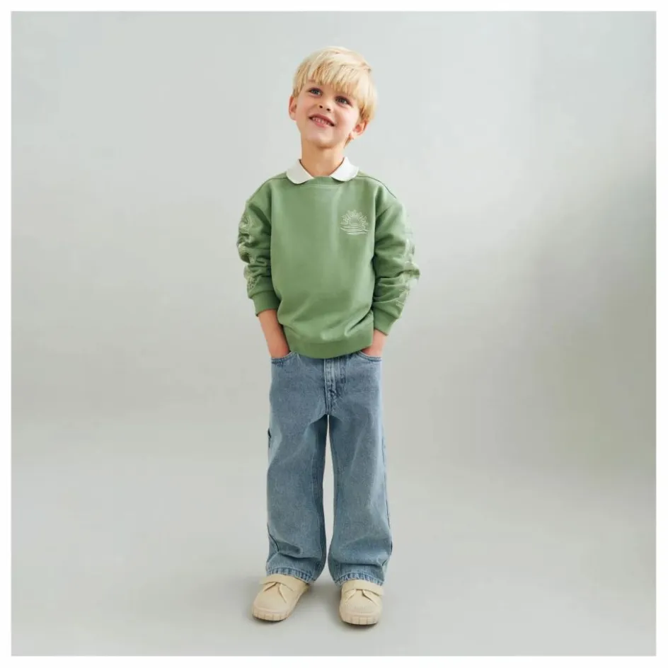 Outlet Wheat Jean Felix Coton Bio | Bleu Clair