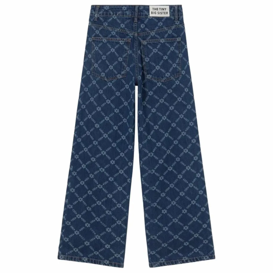 Femme The Tiny Big Sister Jeans*Jean Flowers Grid |