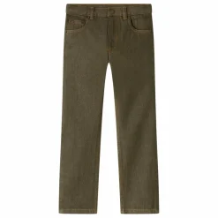 Discount Bonpoint Jean Jagger Coton Bio | Vert kaki
