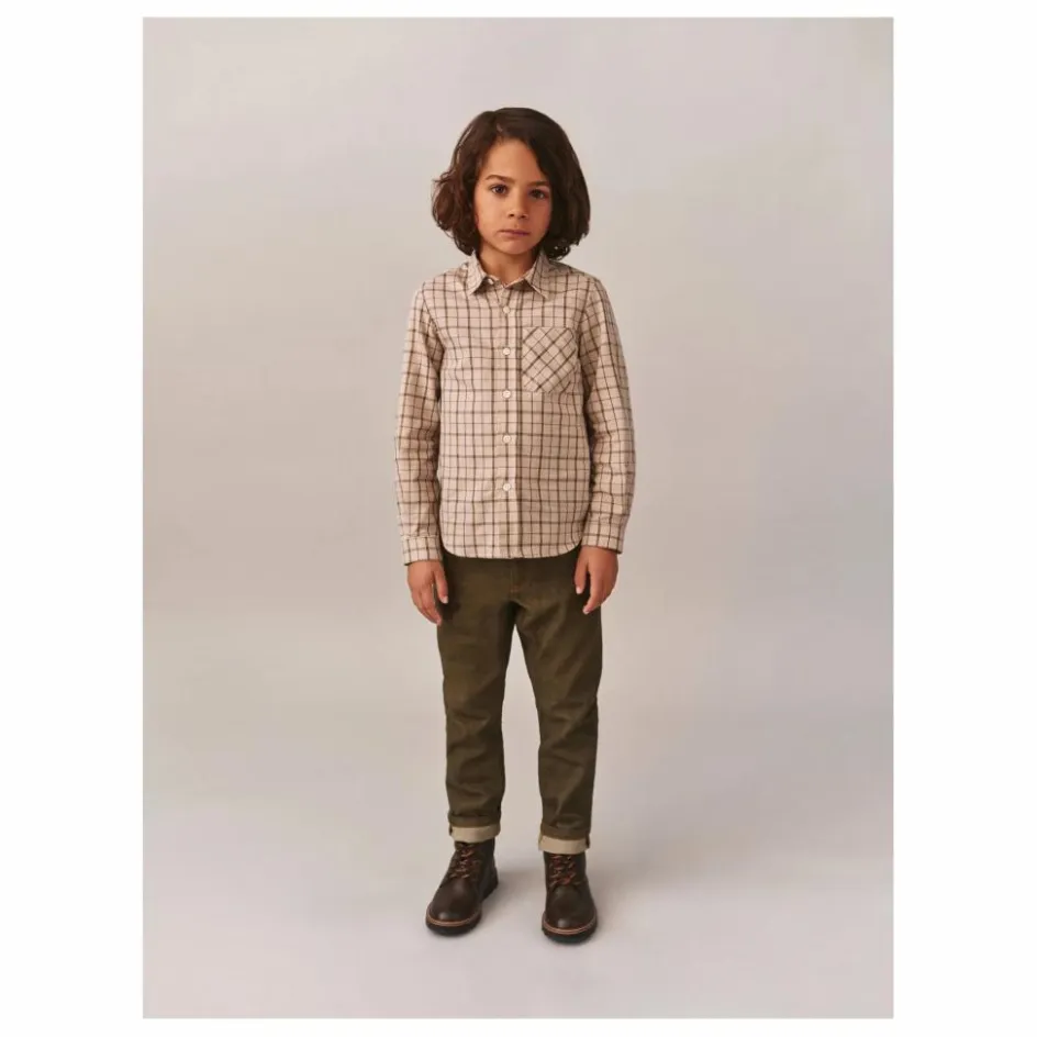 Discount Bonpoint Jean Jagger Coton Bio | Vert kaki