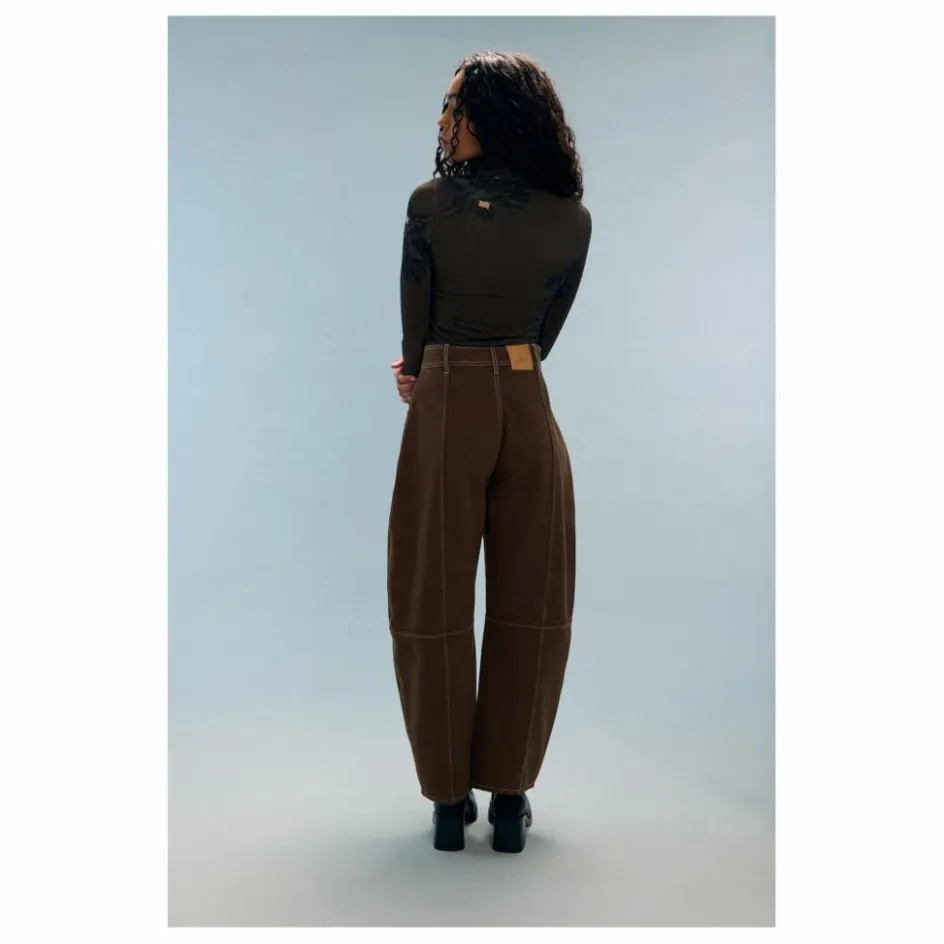 Hot Nitah Jean Josef Coton Bio | Marron