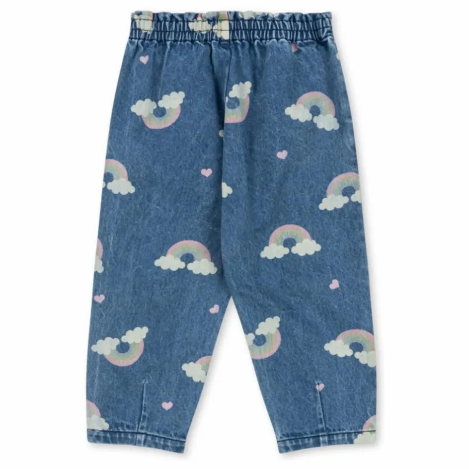 Outlet Konges Sløjd Jean Magot Arc en Ciel Coton Bio | Bleu