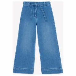 Hot Bonton Jean Poche Cœur Lasso | Bleu