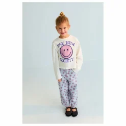 Sale the new society Jean Smiley Coton Bio | Bleu Clair
