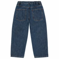 Online Main Story Jean Straight Coton Bio | Bleu foncé