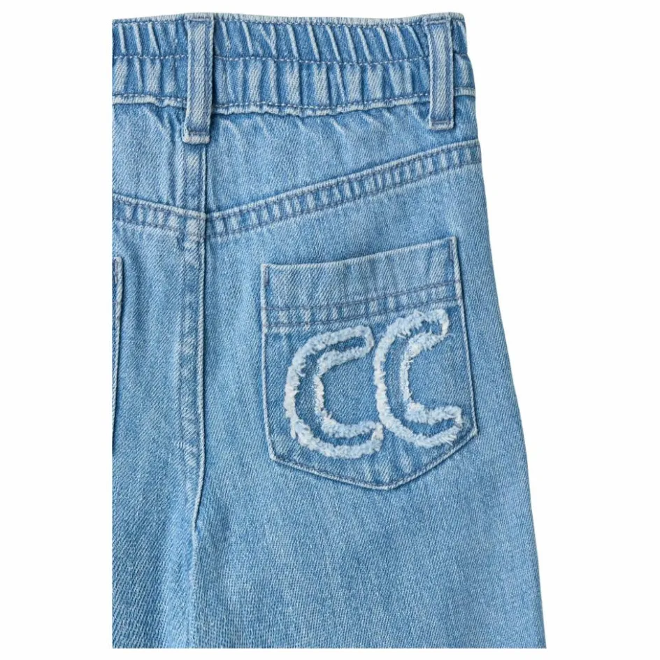 Hot Jean Straight Coton Bio | Enfant Pantalons Jeggings