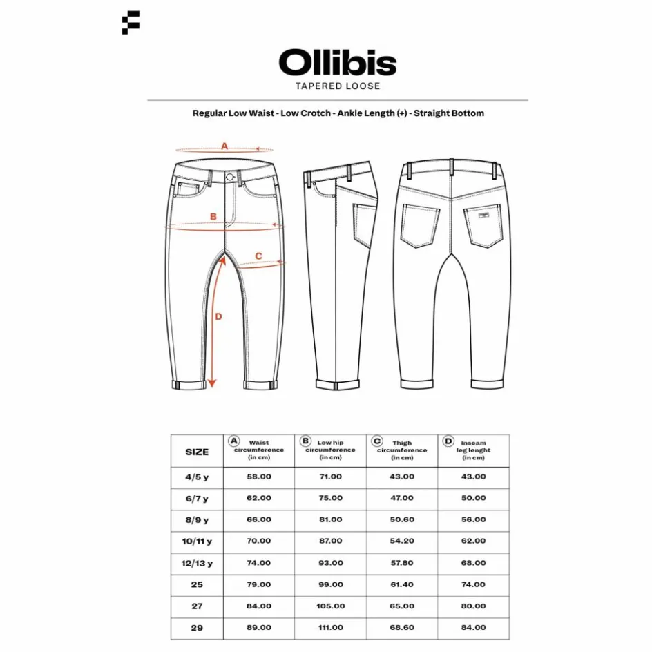Enfant Finger in the nose Pantalons, Joggers|Pantalons, Joggers*Jean Tapered Ollibis |