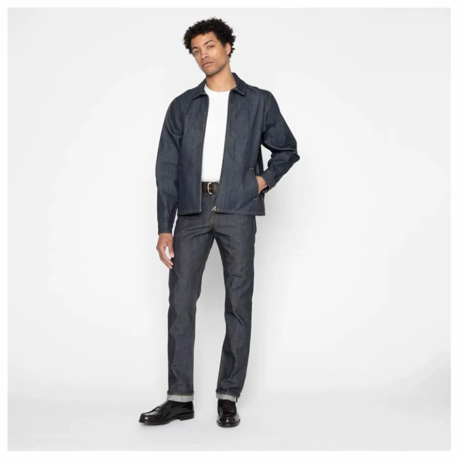 Best Naked & Famous Jean Weird Guy Left Hand Twill Selvedge | Indigo