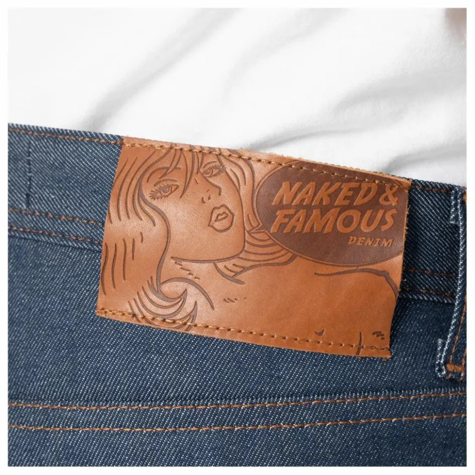 Homme Naked & Famous Pantalons, Jeans*Jean Weird Guy Natural Selvedge |