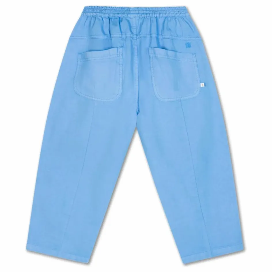 Outlet Repose AMS Jean Wide Coton Bio | Bleu azur