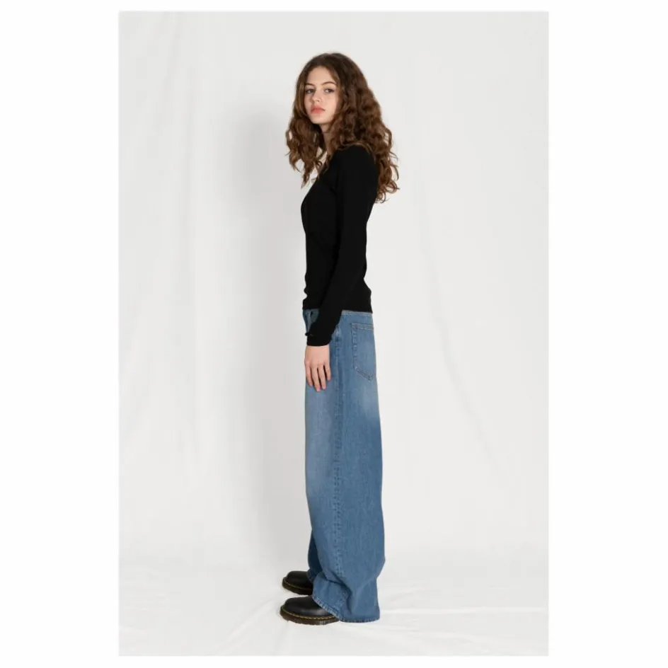 Outlet Jean Wide Loose April | Enfant Pantalons, Jeans|Pantalons Jeggings