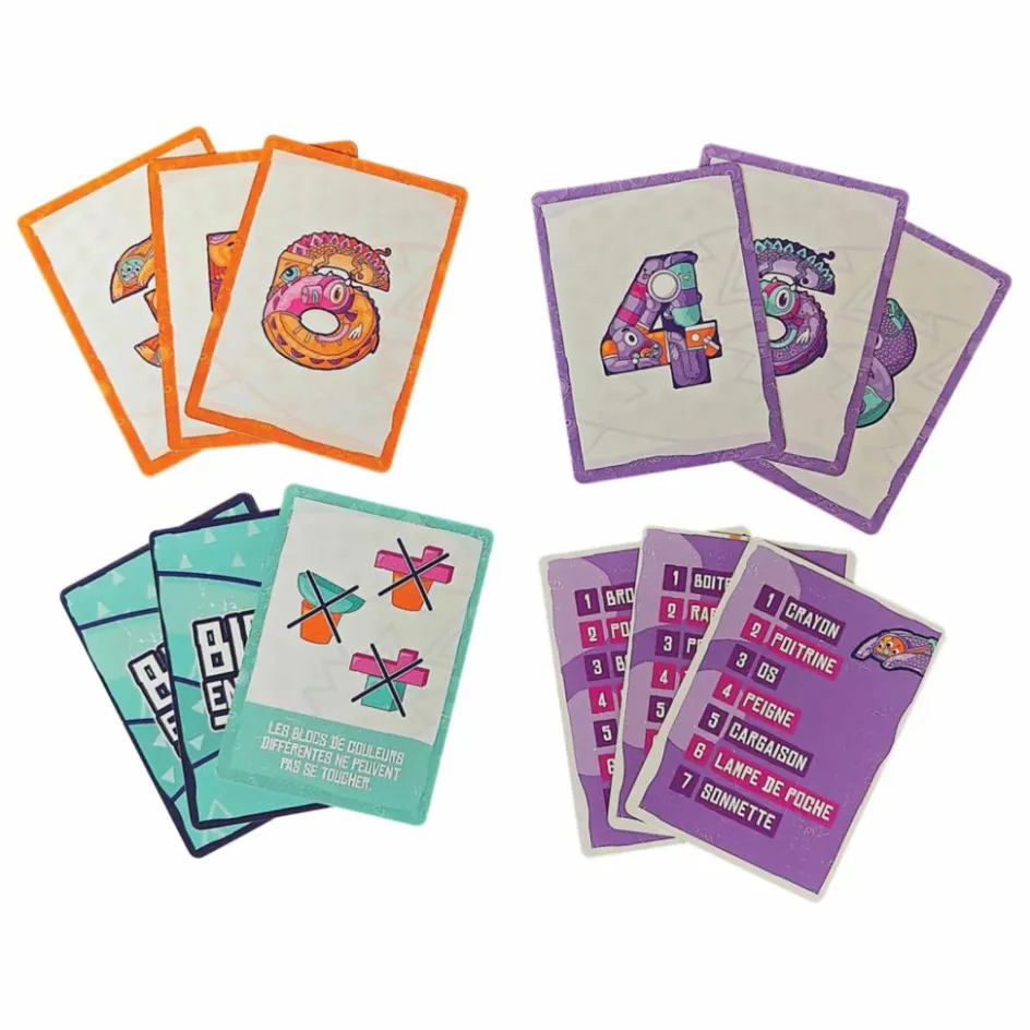Clearance Asmodee Jeu Blocs en fête Multicolore