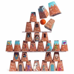 Best Djeco Jeu d'adresse Castle Rock Multicolore