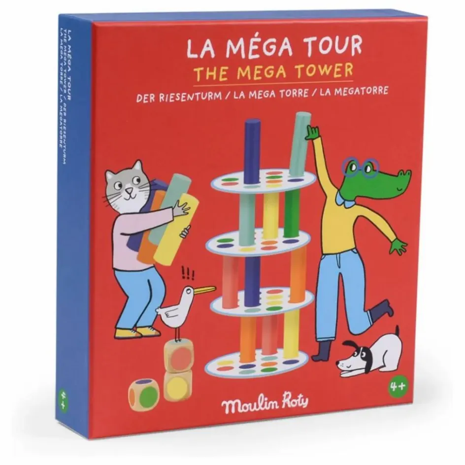 Discount Jeu d'adresse Méga Tour Jeux De Société|Jeux Éducatifs
