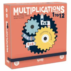 Sale Londji Jeu d'apprentissage Multiplications Multicolore