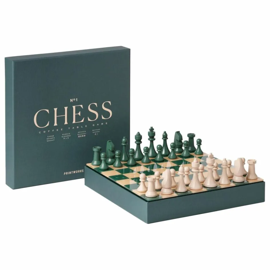 PrintWorks Jeu d'échecs ||Homme Jeux De Société|Jeux Éducatifs