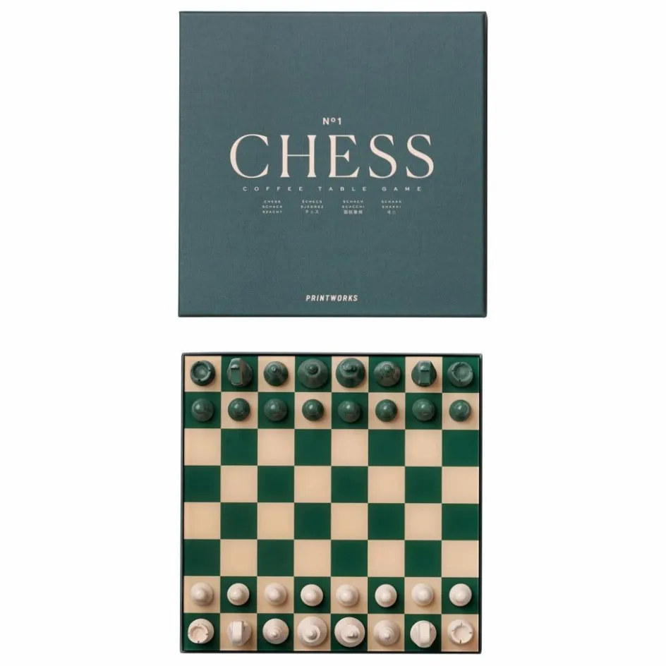 PrintWorks Jeu d'échecs ||Homme Jeux De Société|Jeux Éducatifs