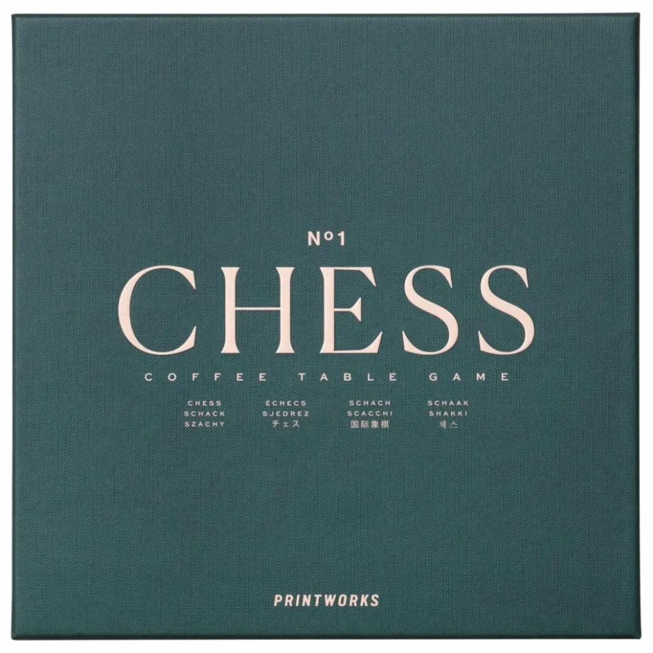 PrintWorks Jeu d'échecs ||Homme Jeux De Société|Jeux Éducatifs