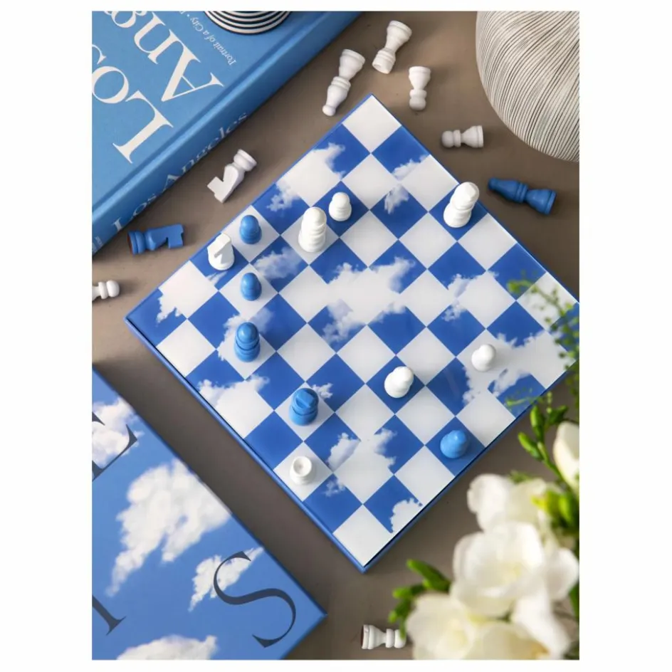 PrintWorks Jeu d'échecs Clouds|Homme Jeux De Société|Jeux Éducatifs