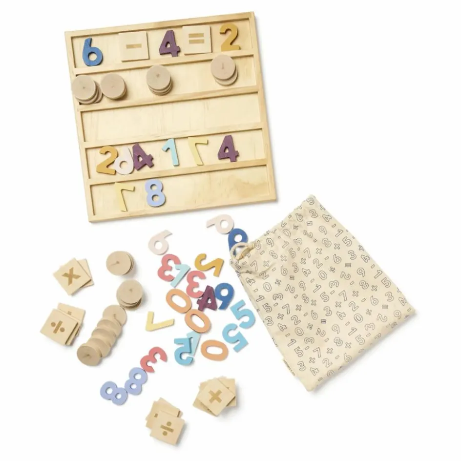 Discount Jeu de chiffres en bois Jeux Éducatifs