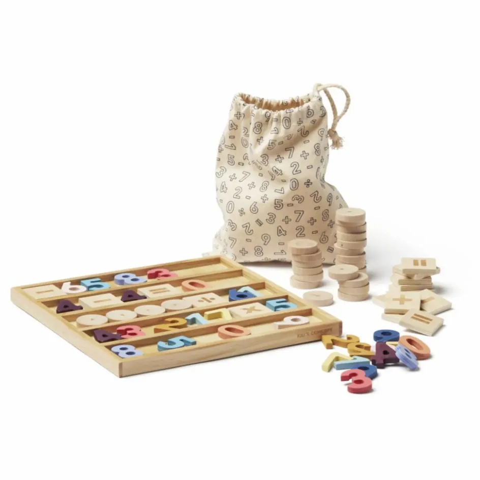 Discount Jeu de chiffres en bois Jeux Éducatifs