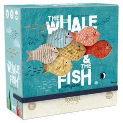 Hot Londji Jeu de concentration The Whale & The Fish Multicolore