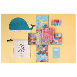 Hot Londji Jeu de concentration The Whale & The Fish Multicolore