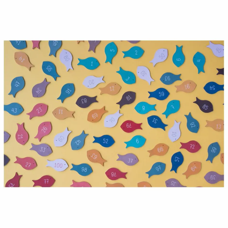 Hot Londji Jeu de concentration The Whale & The Fish Multicolore