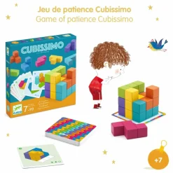 Sale Djeco Jeu de construction Cubissimo Multicolore