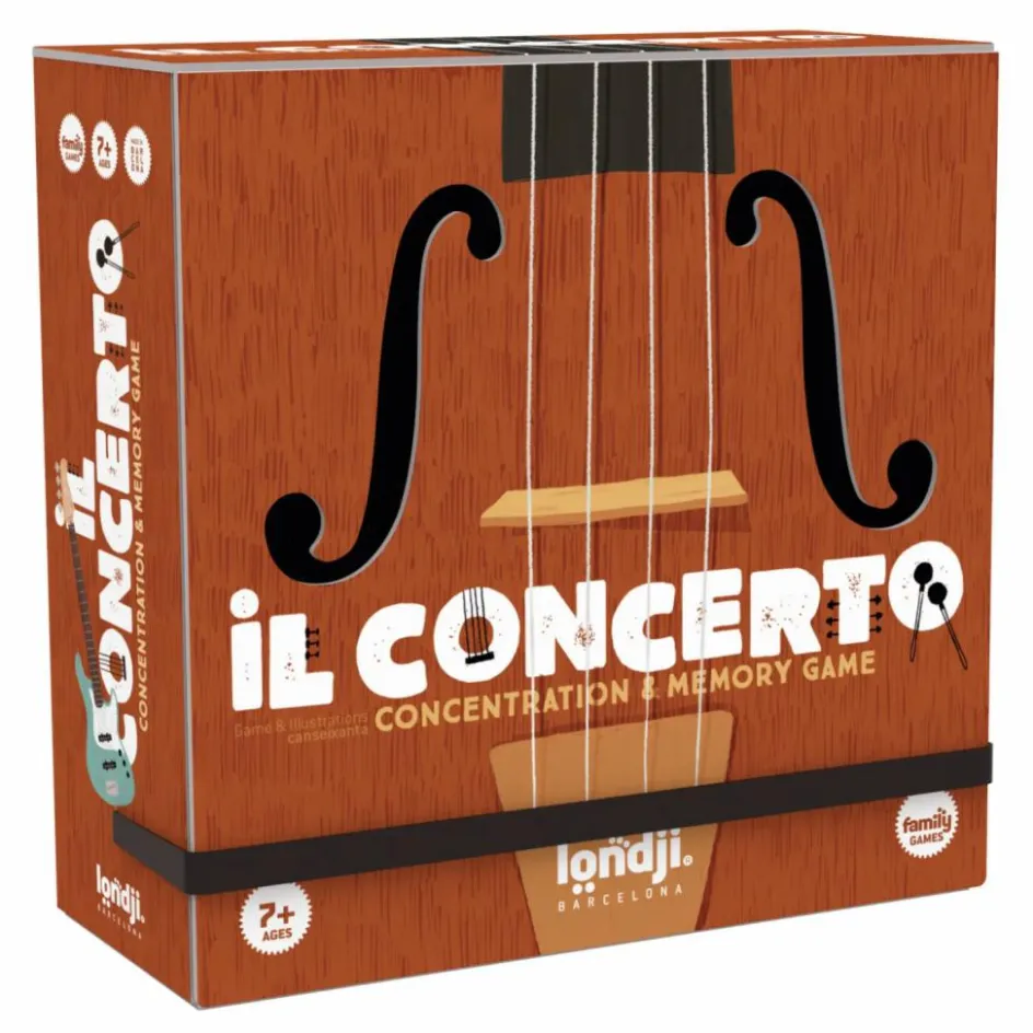 New Jeu de mémoire Il Concerto Jeux Éducatifs