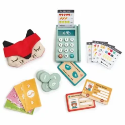 Tender Leaf Toys Cuisines, Marchandes*Jeu de paiement pour enfant en bois