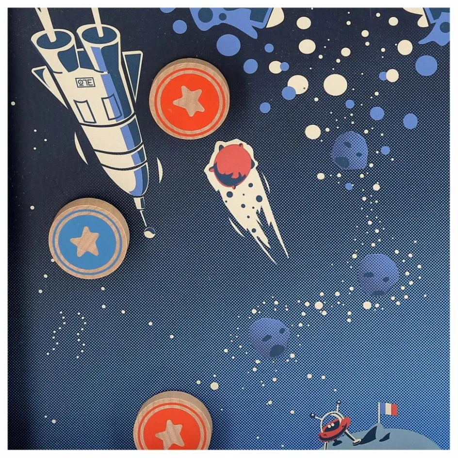 Vilac Jeu de palets de l'espace| Jeux De Société|Jeux Éducatifs