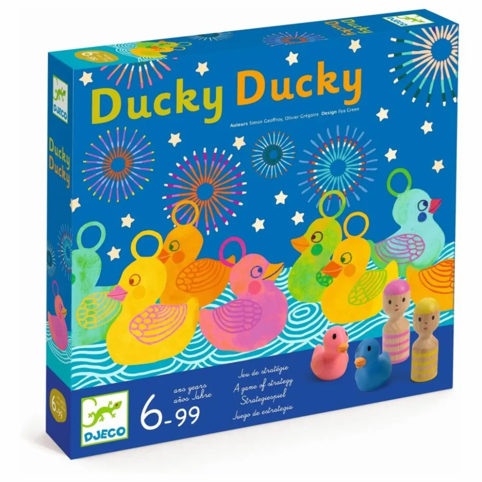 Djeco Jeu de pêche aux canards Ducky Ducky| Jeux D'Extérieur