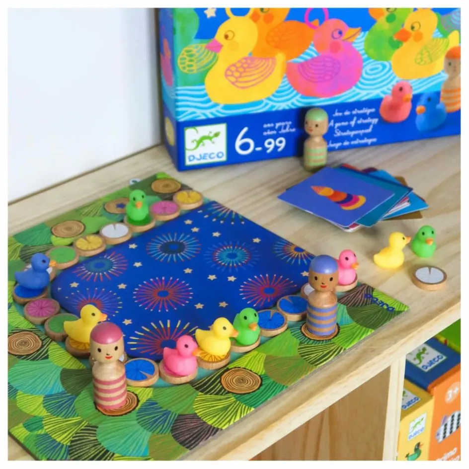 Djeco Jeu de pêche aux canards Ducky Ducky| Jeux D'Extérieur