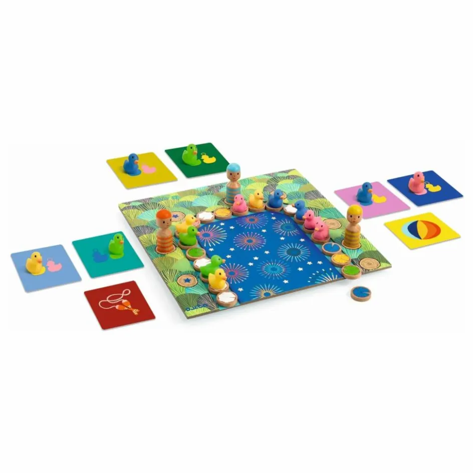 Djeco Jeu de pêche aux canards Ducky Ducky| Jeux D'Extérieur