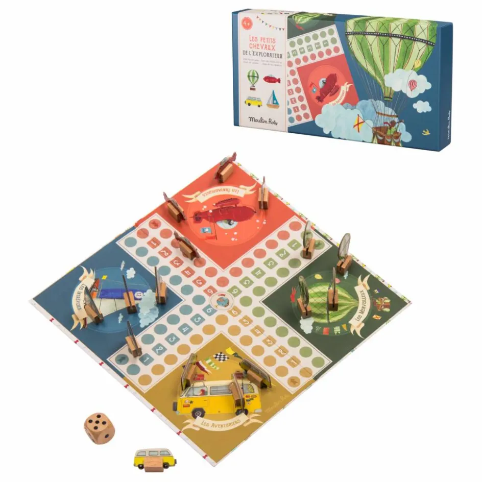 Moulin Roty Jeux De Société|Jeux Éducatifs*Jeu de petits chevaux