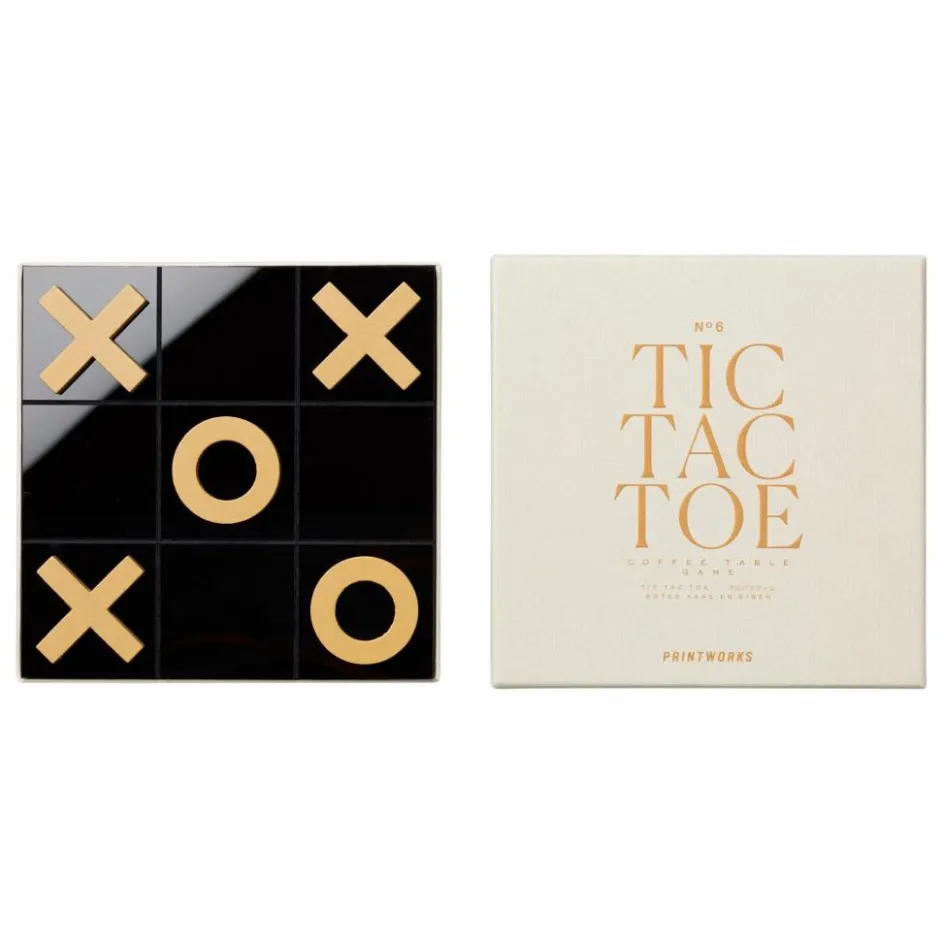 PrintWorks Jeu de Tic Tac Toe ||Homme Jeux De Société|Jeux Éducatifs