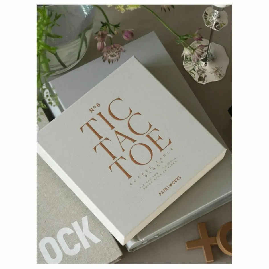 PrintWorks Jeu de Tic Tac Toe ||Homme Jeux De Société|Jeux Éducatifs
