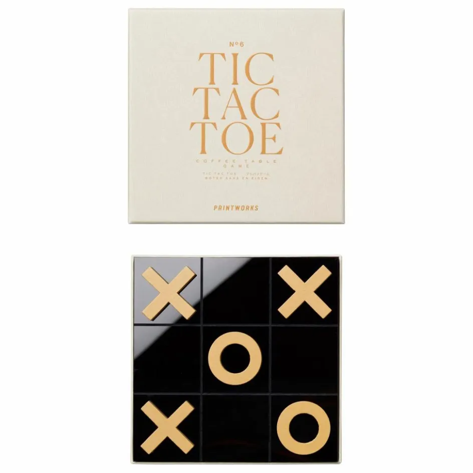 PrintWorks Jeu de Tic Tac Toe ||Homme Jeux De Société|Jeux Éducatifs