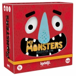 New Londji Jeu d'observation My Monsters Multicolore