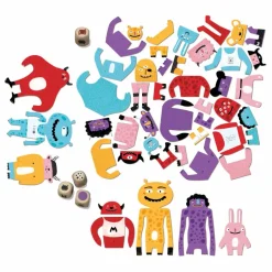 New Londji Jeu d'observation My Monsters Multicolore