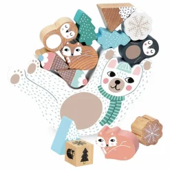 Vilac Jouets D'Éveil*Jeu d'équilibre Eddy bear en bois - Michelle Carlslund